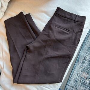 Aritzia Effortless Crepette Pants Mocha